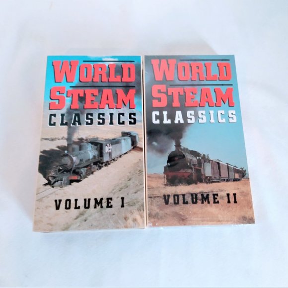 Vintage 1995-World Steam Classics VHS-Vol 1 & 2-Vol 2. Sealed - Picture 3 of 13